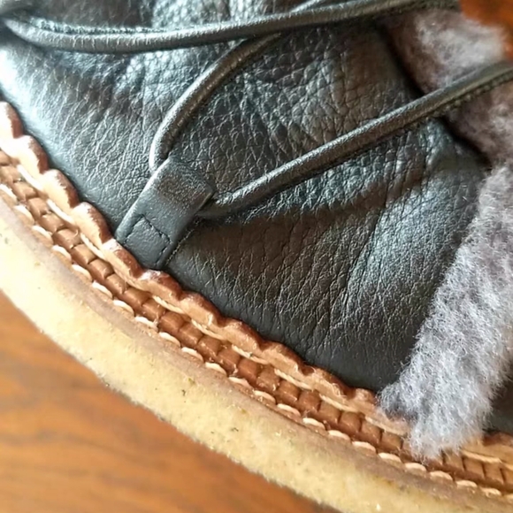 NWOT PALOMA BARCELO Peep Toe Leather Booties - Picture 13 of 15